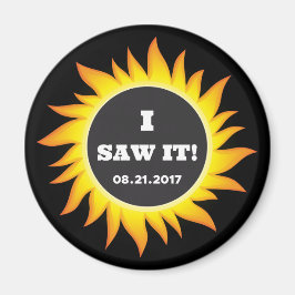 皆既食太陽の- 08.21.2017 マグネット