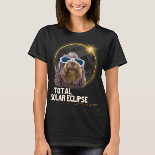 皆既食太陽のGの金食 Tシャツ (正面)