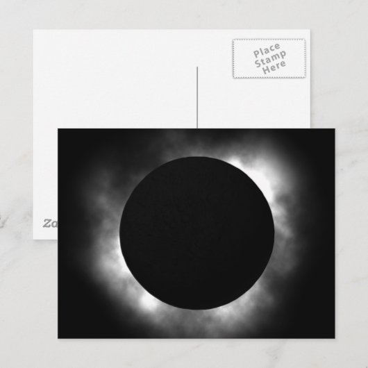 皆既食 ポストカード (正面/裏面)