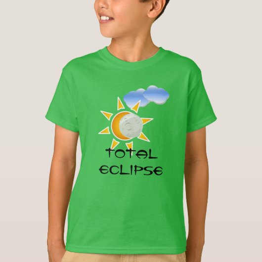 皆既食 Tシャツ (正面)