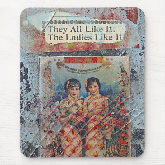 皆気に入っている マウスパッド (正面)