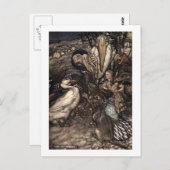 皆込み合って歩いた ポストカード (正面/裏面)