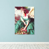 皇后と侍女 キャンバスプリント (インサイチュ (ウッドフロア))