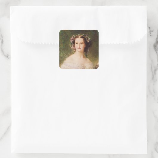 皇后と侍女 スクエアシール (バッグ)