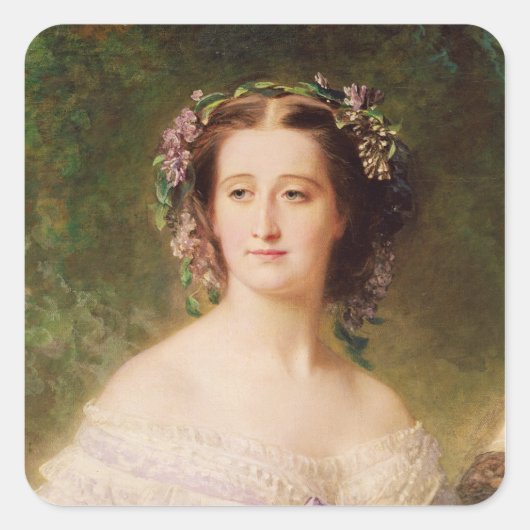 皇后と侍女 スクエアシール (正面)