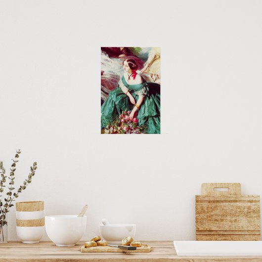 皇后と侍女 ポスター (キッチン)