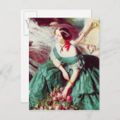 皇后と侍女 ポストカード (正面/裏面)