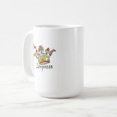 皇后のマグ コーヒーマグカップ (正面左)