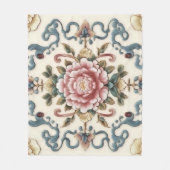 皇后の放射能 フリースブランケット (正面)