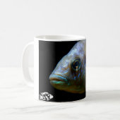 皇后のHaplochromisの赤いシクリッド コーヒーマグカップ (正面左)