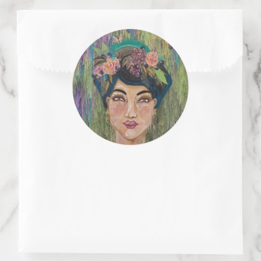 皇后アメジストアジア貴族の女王 ラウンドシール (バッグ)