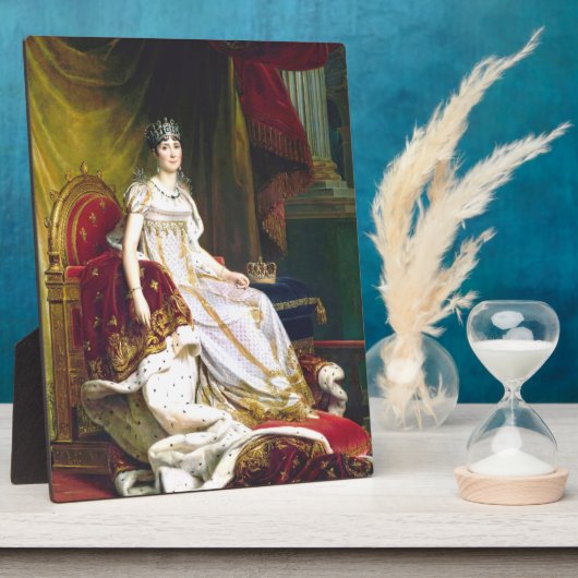 皇后ジョセフィンポートレート1808 フォトプラーク (側面)