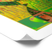 皇后タロットカードサイケデリックポスター ポスター (角)