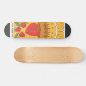 皇后タロットカード専攻のアルカナフェミニン魔法 スケートボード (横)