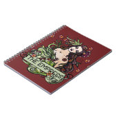 皇后タロットカード ノートブック (左側)