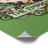 皇后タロットカード ポスター (角)