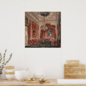 皇后マリア・アレクサンドロヴナのブードワール ポスター (キッチン)