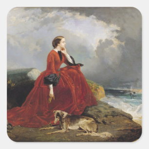 皇后ユーゲニー・アットビアリッツ, 1858 スクエアシール
