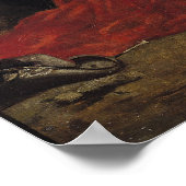 皇后ユーゲニー・アットビアリッツ， 1858 ポスター (角)