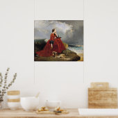 皇后ユーゲニー・アットビアリッツ， 1858 ポスター (キッチン)