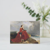 皇后ユーゲニー・アットビアリッツ， 1858 ポストカード (スタンド正面)