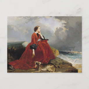 皇后ユーゲニー・アットビアリッツ, 1858 ポストカード