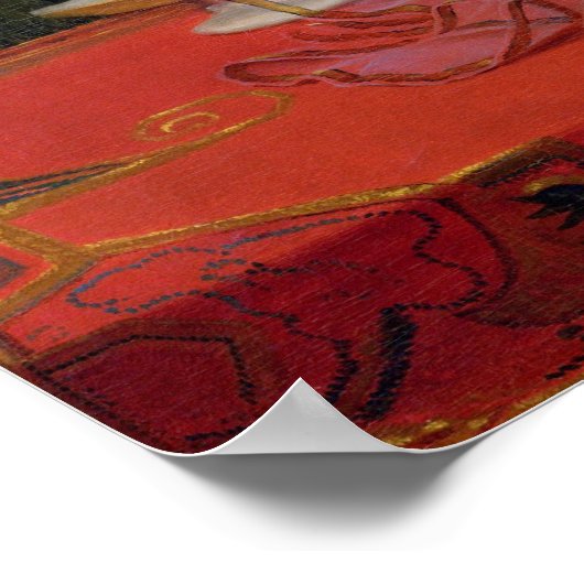 皇后ヨセフィーヌatマルメゾン， c.1801 ポスター (角)