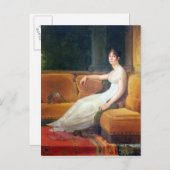 皇后ヨセフィーヌatマルメゾン, c.1801 ポストカード (正面/裏面)