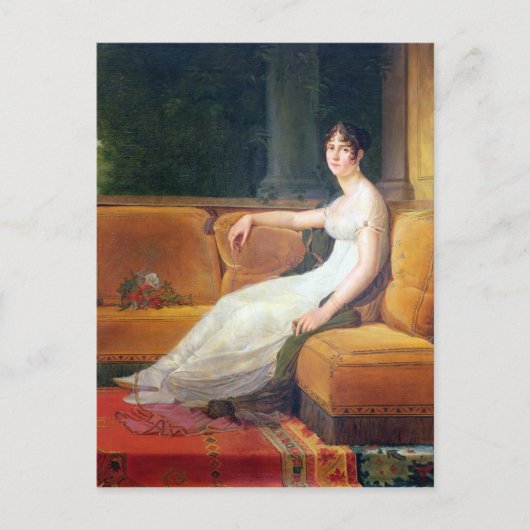 皇后ヨセフィーヌatマルメゾン, c.1801 ポストカード (正面)