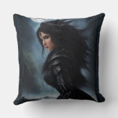 皇后ヴァンパイアハンターAIコンセプトアートby Xzendor7 クッション (裏面)