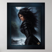 皇后ヴァンパイアハンターAIコンセプトアートby Xzendor7 ポスター (正面)