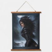 皇后ヴァンパイアハンターAIコンセプトアートby Xzendor7 吊り下げ型タペストリー (正面)