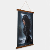 皇后ヴァンパイアハンターAIコンセプトアートby Xzendor7 吊り下げ型タペストリー (傾斜あり)