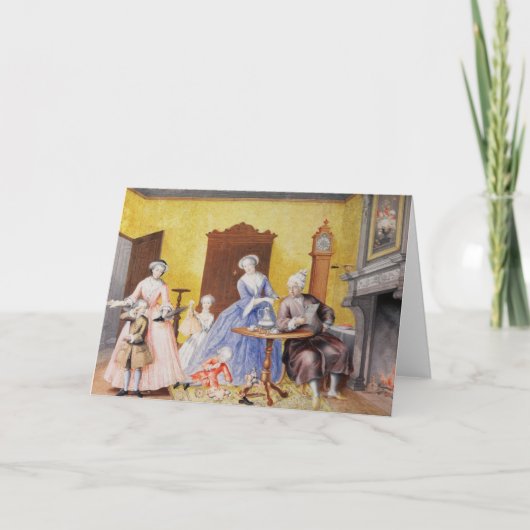 皇后陛下の王室の家庭のクリスマス シーズンカード (正面)