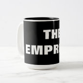 皇后 ツートーンマグカップ (正面左)