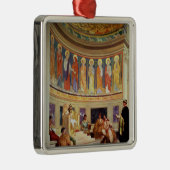 皇后Eudoxiaによって追放される聖ヨハネChrysostom メタルオーナメント (右)
