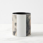 皇后Eugénie (黒く及び赤いチョーク) マグカップ (中央)