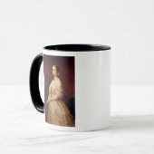 皇后Eugenie 1854年のポートレート マグカップ (正面左)