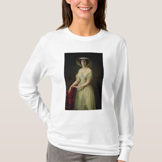 皇后Eugenie c.1853 Tシャツ (正面)