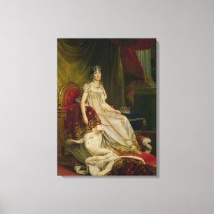 皇后Josephine 1808年 キャンバスプリント