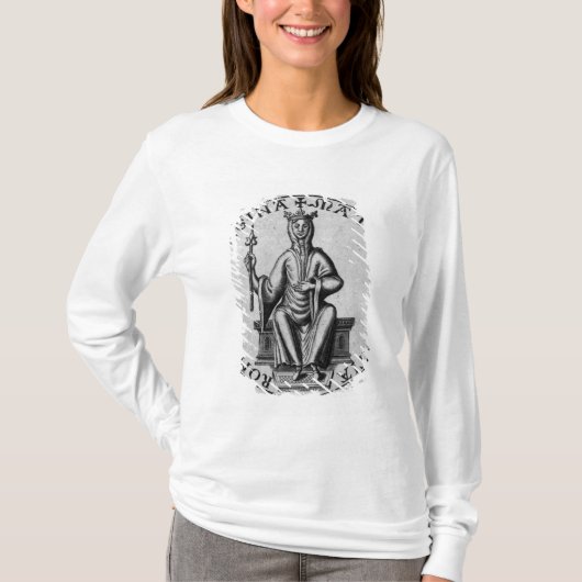 皇后Matildaのシール Tシャツ (正面)
