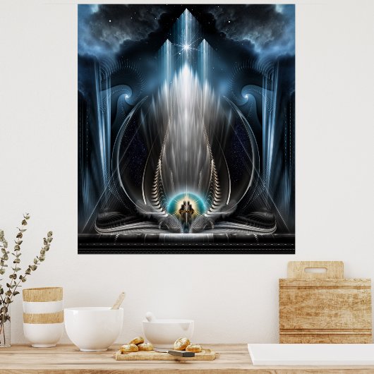 皇国観覧壁ポスターの氷のビジョン ポスター (キッチン)