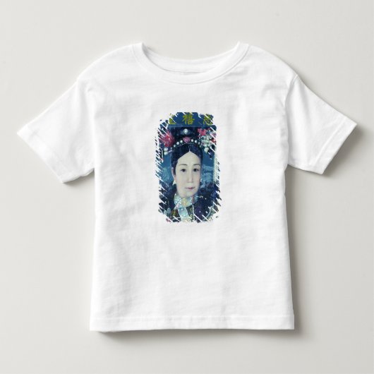 皇太后Cixiのポートレート トドラーTシャツ (正面)