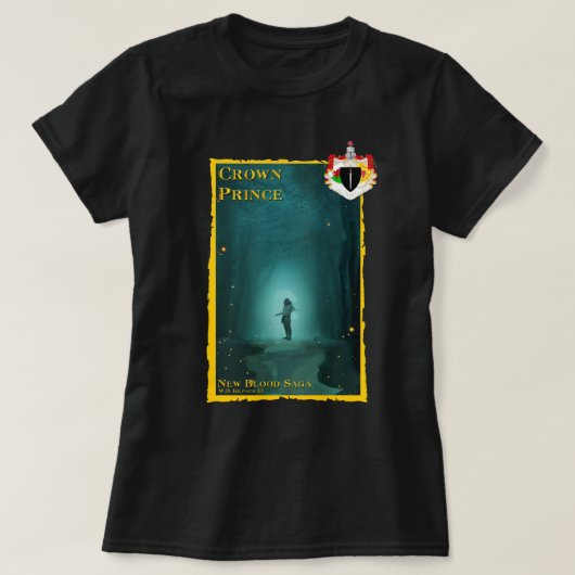 皇太子の女性用Tシャツ Tシャツ (デザイン正面)