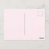 皇太子妃王室のヴィンテージ ポストカード (裏面)