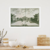 皇居の中のdの説明から ポスター (キッチン)