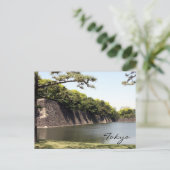 皇居の長い堀 ポストカード (スタンド正面)