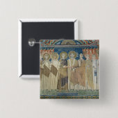 皇帝のコンスタンチーヌIVの補助金税の免除 缶バッジ (正面&裏面)