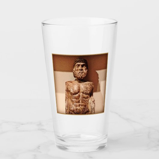 皇帝のトルソ16ozタンブラー振りガラス タンブラーグラス (正面)