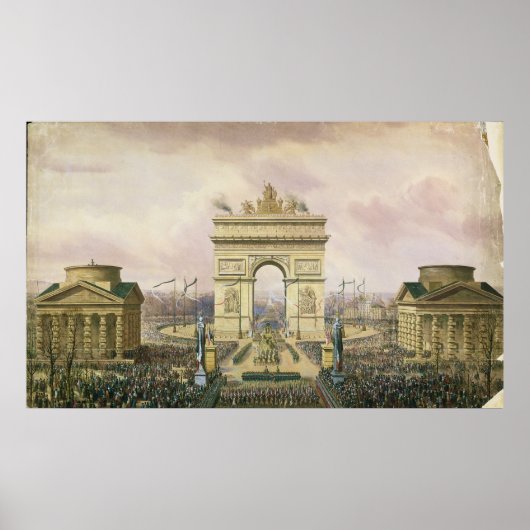 皇帝の灰のパリへの返還 ポスター (正面)